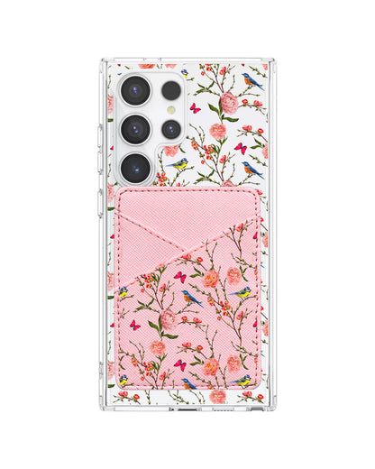 Android Phone Wallet Case - Flora Gardenia