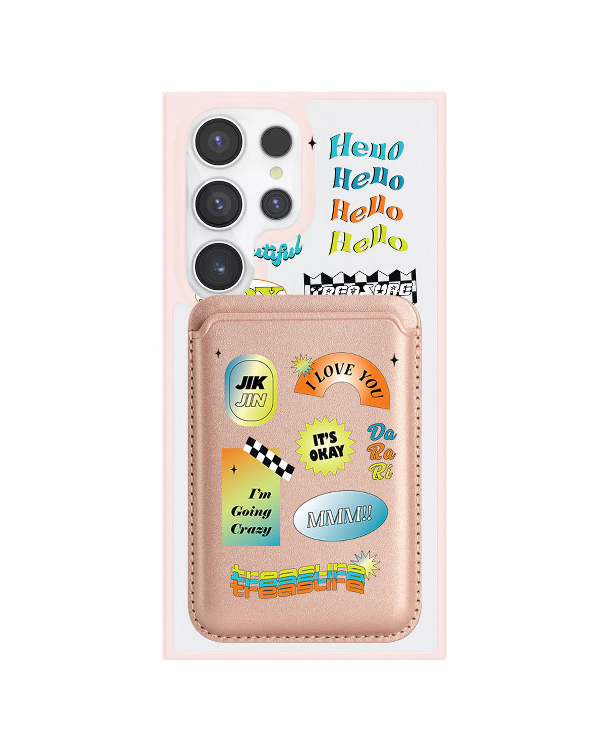 Android Magnetic Wallet Case - Hello Treasure