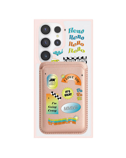 Android Magnetic Wallet Case - Hello Treasure