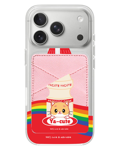iPhone Phone Wallet Case - Yacute Cat