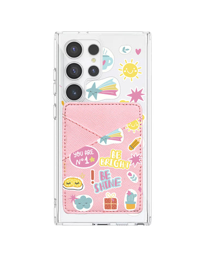 Android Phone Wallet Case - Self Love Sticker pack 3.0