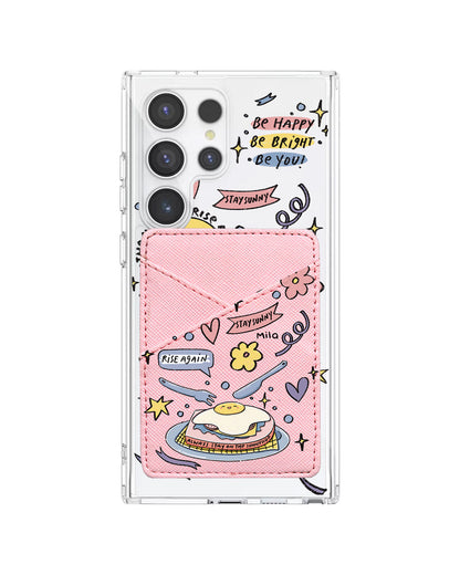 Android Phone Wallet Case - Rise