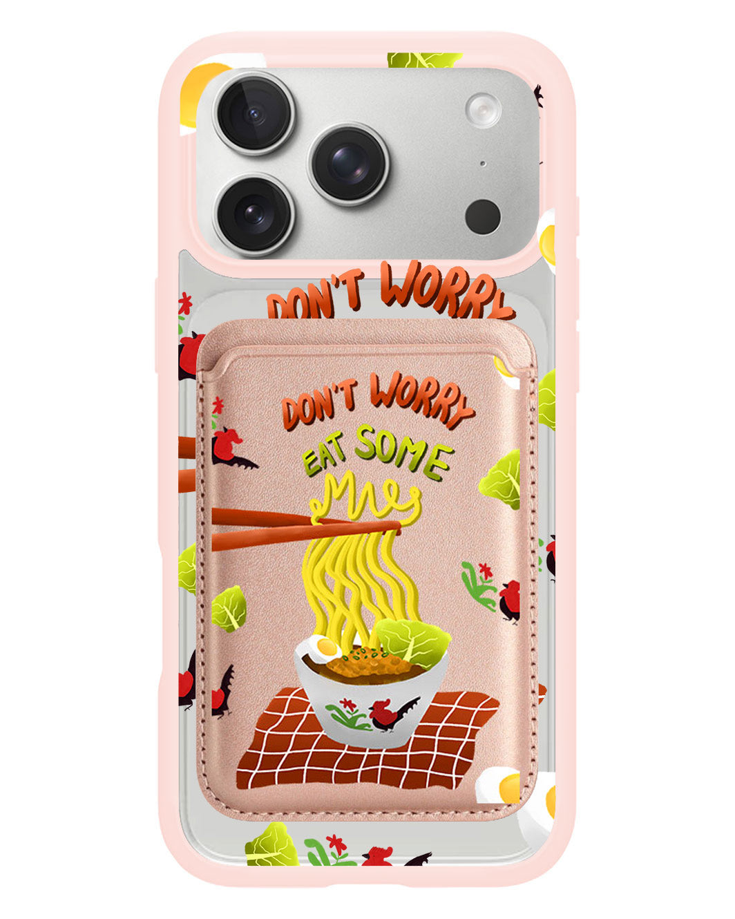 iPhone Magnetic Wallet Case - Go Eat Some Mie