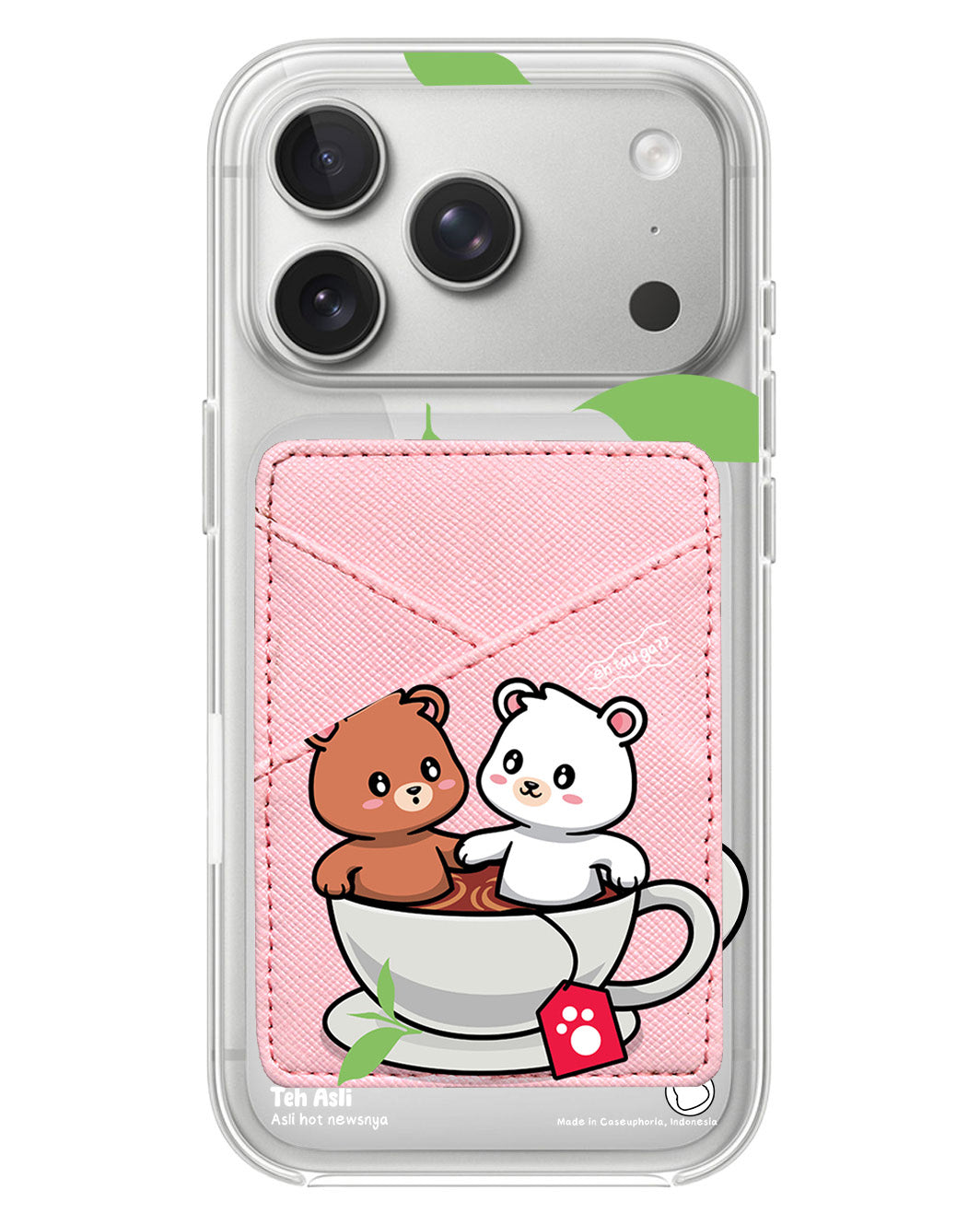 iPhone Phone Wallet Case - Spill The Tea