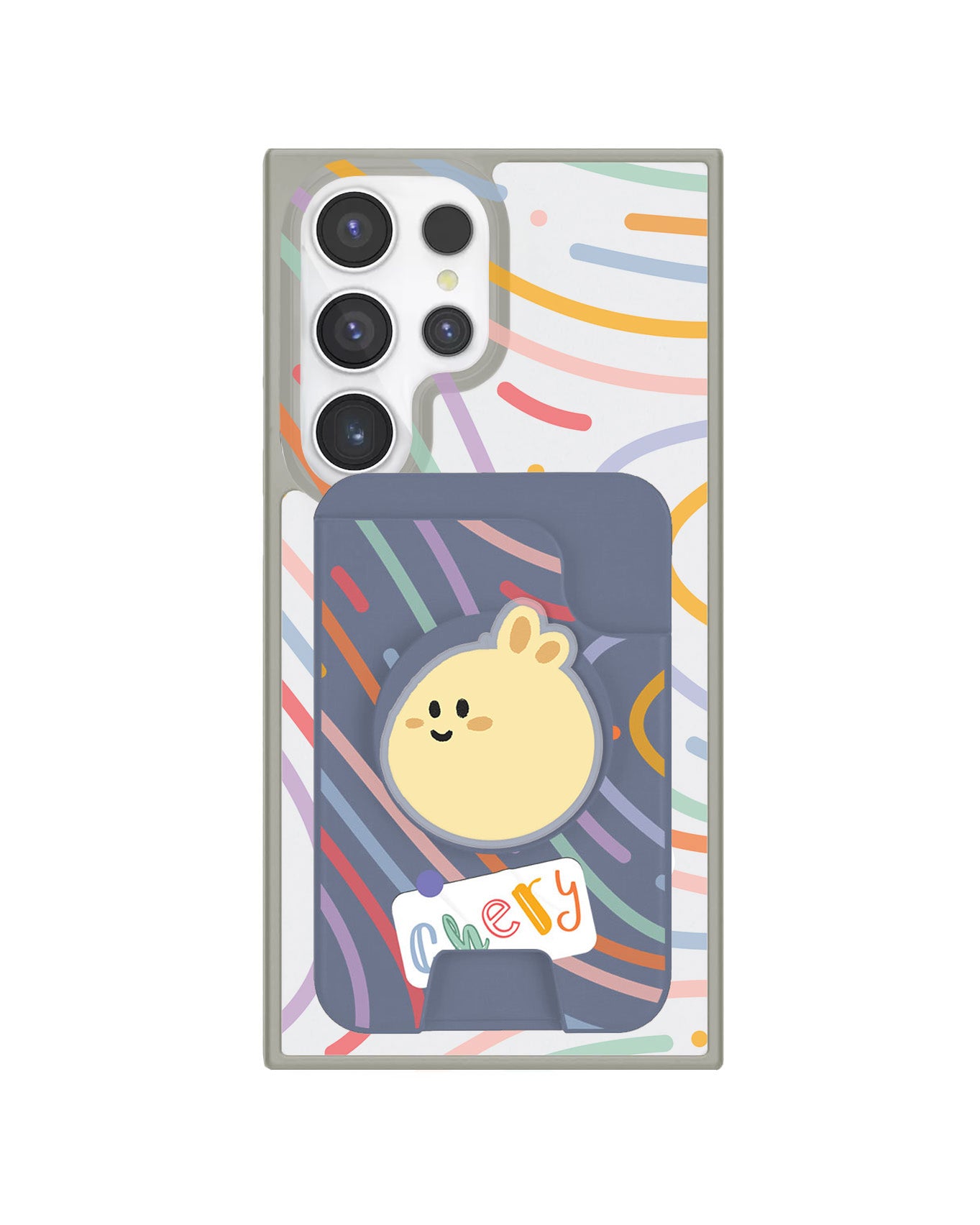 Android Magpop Wallet - Doodle Monogram 2.0