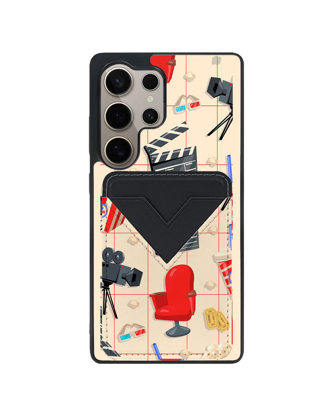 Android Avant Wallet Case - Movie Night