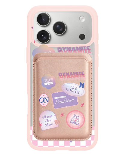 iPhone Magnetic Wallet Case - BTS Proof