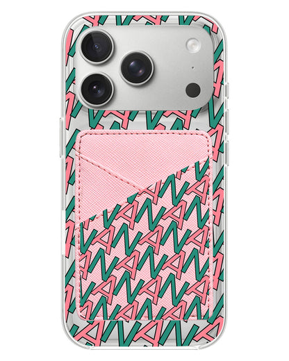 iPhone Phone Wallet Case - Initial 7.0 Monogram