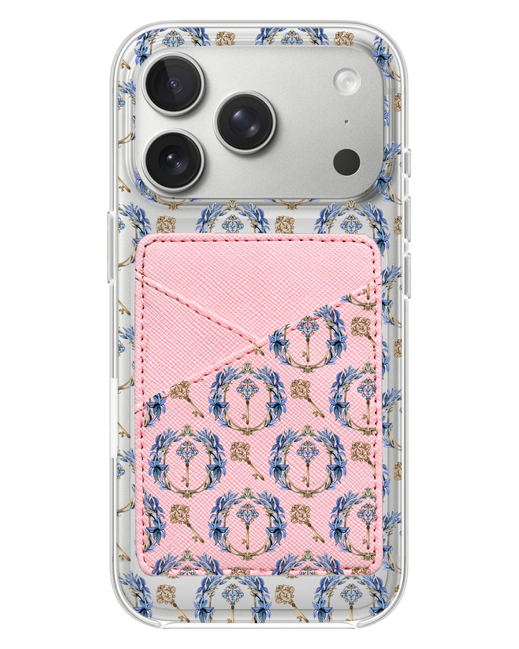 iPhone Phone Wallet Case - Goth Keys
