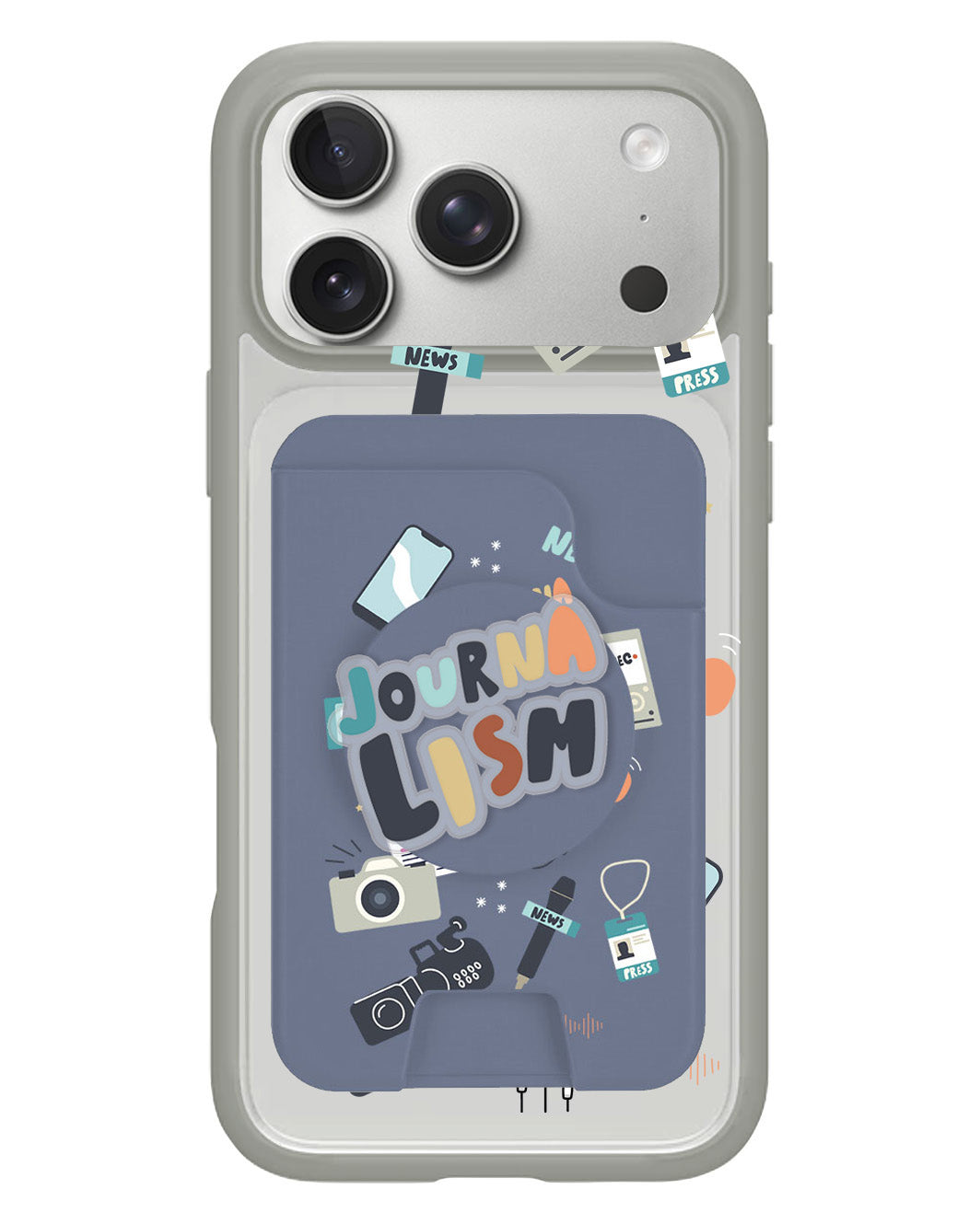 iPhone Magpop Wallet - Journalism