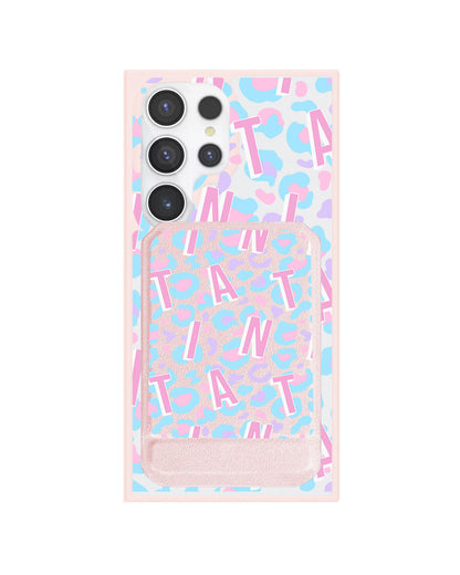 Android Magnetic Multifold Wallet - Leopard Monogram 6.0