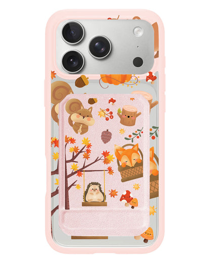 iPhone Magnetic Multifold Wallet - Autumn