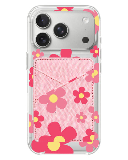 iPhone Phone Wallet Case - Daisy Blush