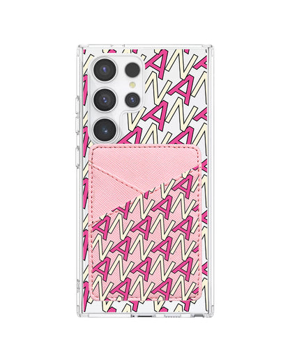 Android Phone Wallet Case - Initial 6.0 Monogram