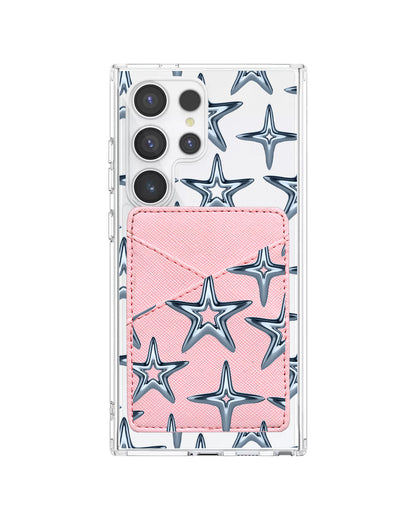 Android Phone Wallet Case - Chrome Star