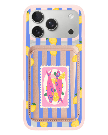 iPhone Magnetic Wallet Case - Sardines 2.0