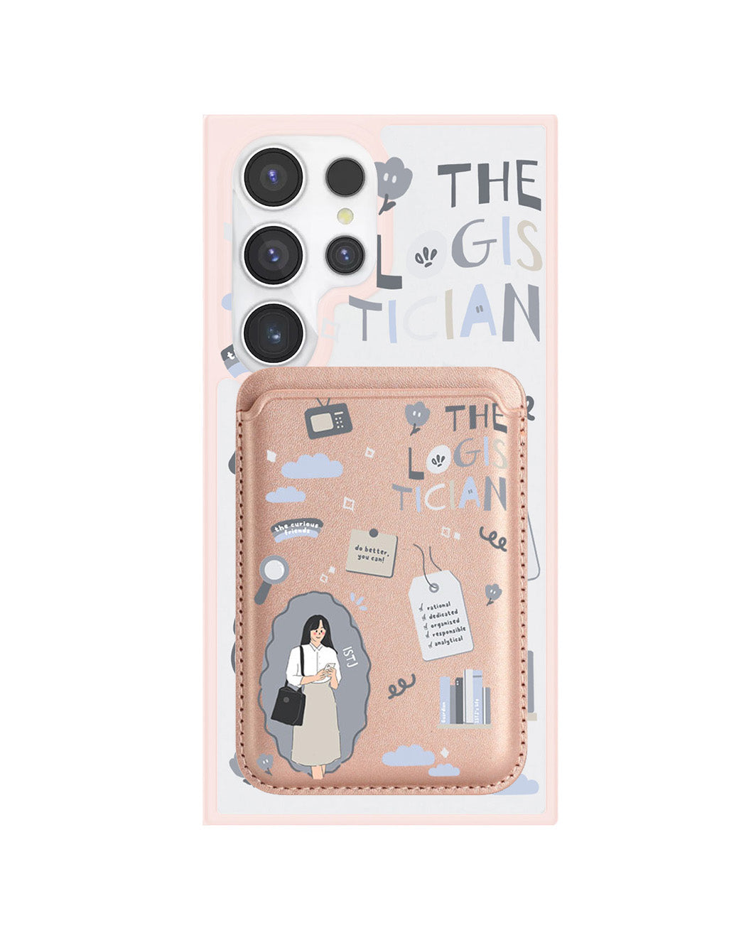 Android Magnetic Wallet Case - ISTJ