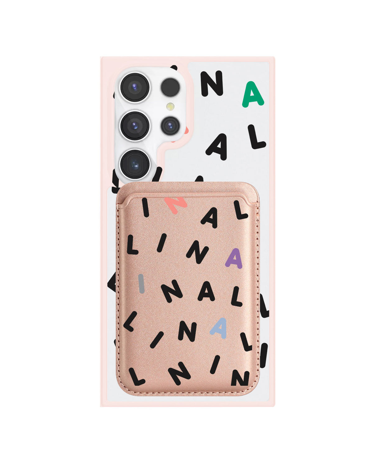 Android Magnetic Wallet Case - Monogram 2.0 Hitam