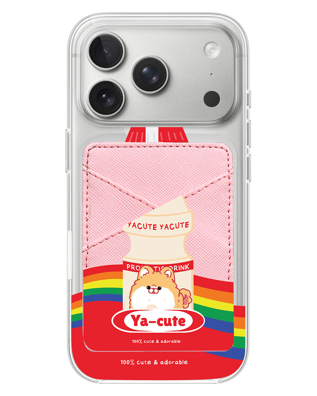 iPhone Phone Wallet Case - Yacute Dog