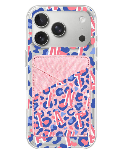 iPhone Phone Wallet Case - Leopard Monogram 1.0