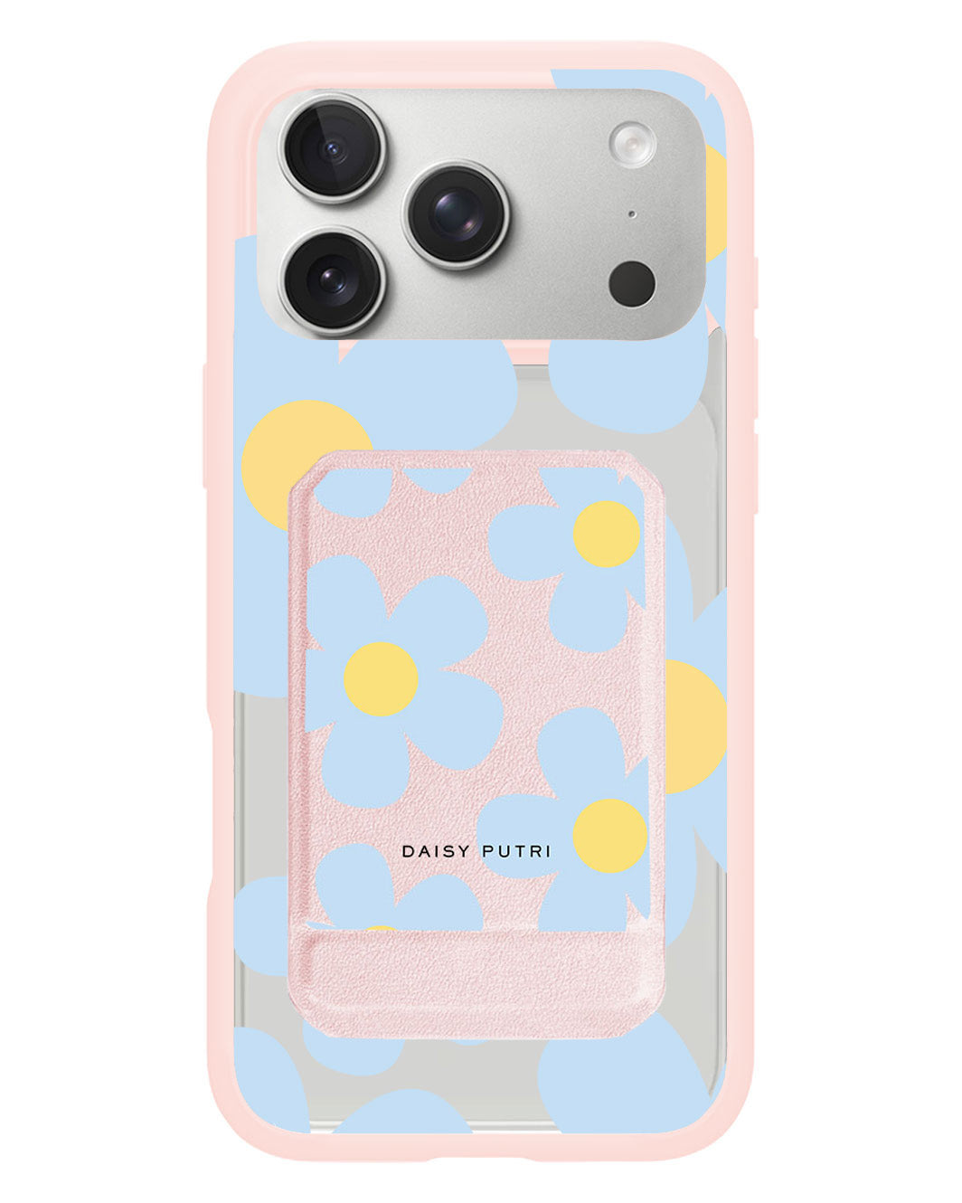 iPhone Magnetic Multifold Wallet - Daisy Garland