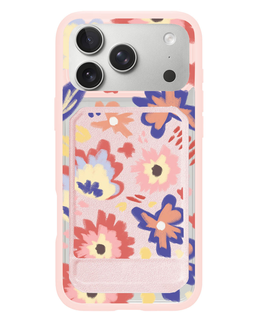 iPhone Magnetic Multifold Wallet - Flower Lovers
