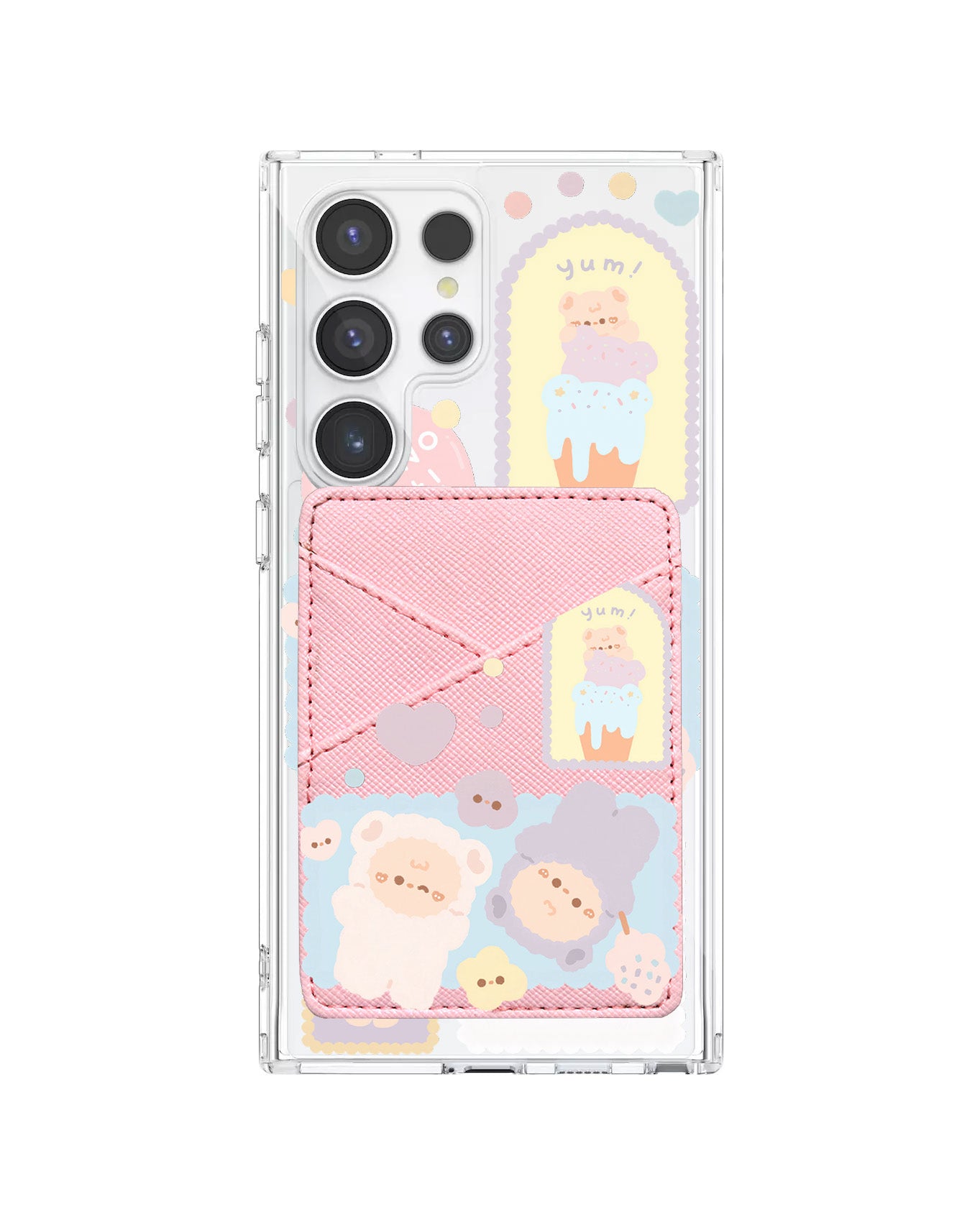 Android Phone Wallet Case - Sweets Heaven