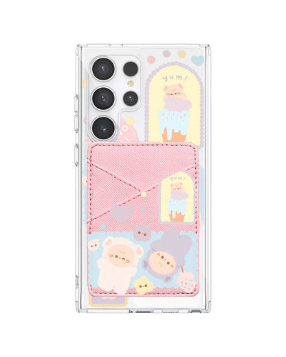 Android Phone Wallet Case - Sweets Heaven