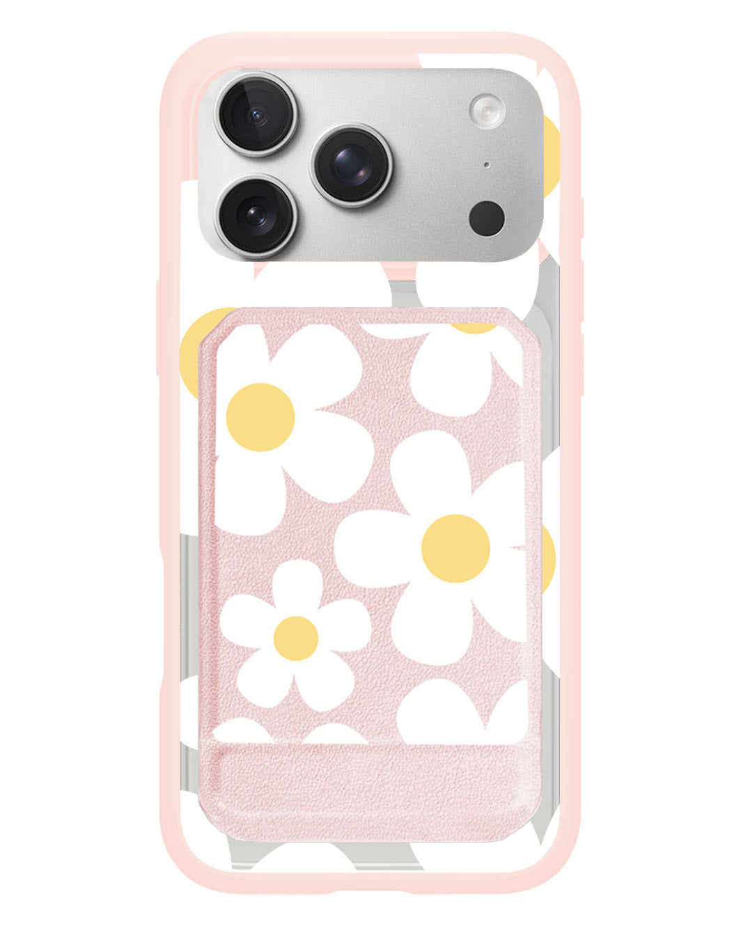 iPhone Magnetic Multifold Wallet - Daisy 1.0