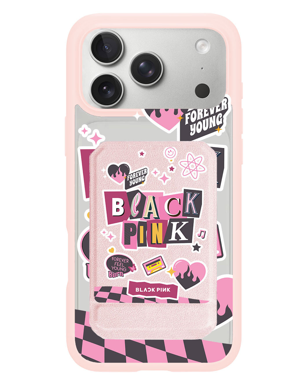 iPhone Magnetic Multifold Wallet - Blackpink Forever Young