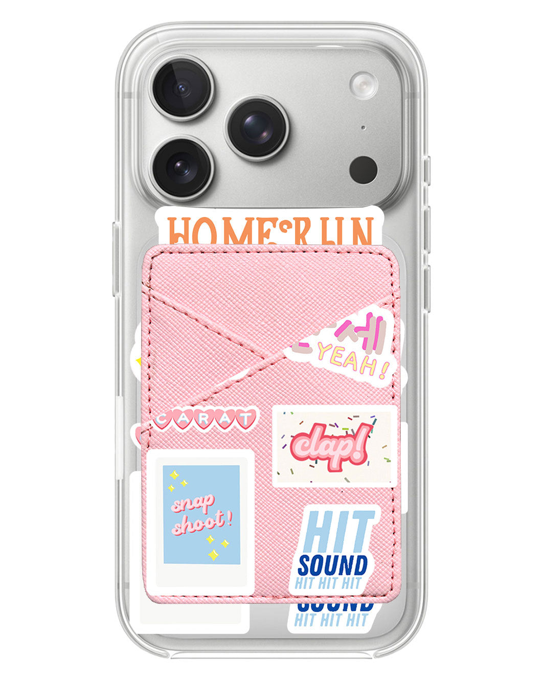 iPhone Phone Wallet Case - Seventeen Sticker Pack