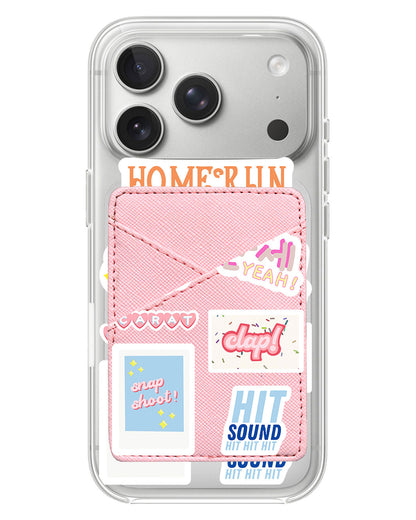 iPhone Phone Wallet Case - Seventeen Sticker Pack