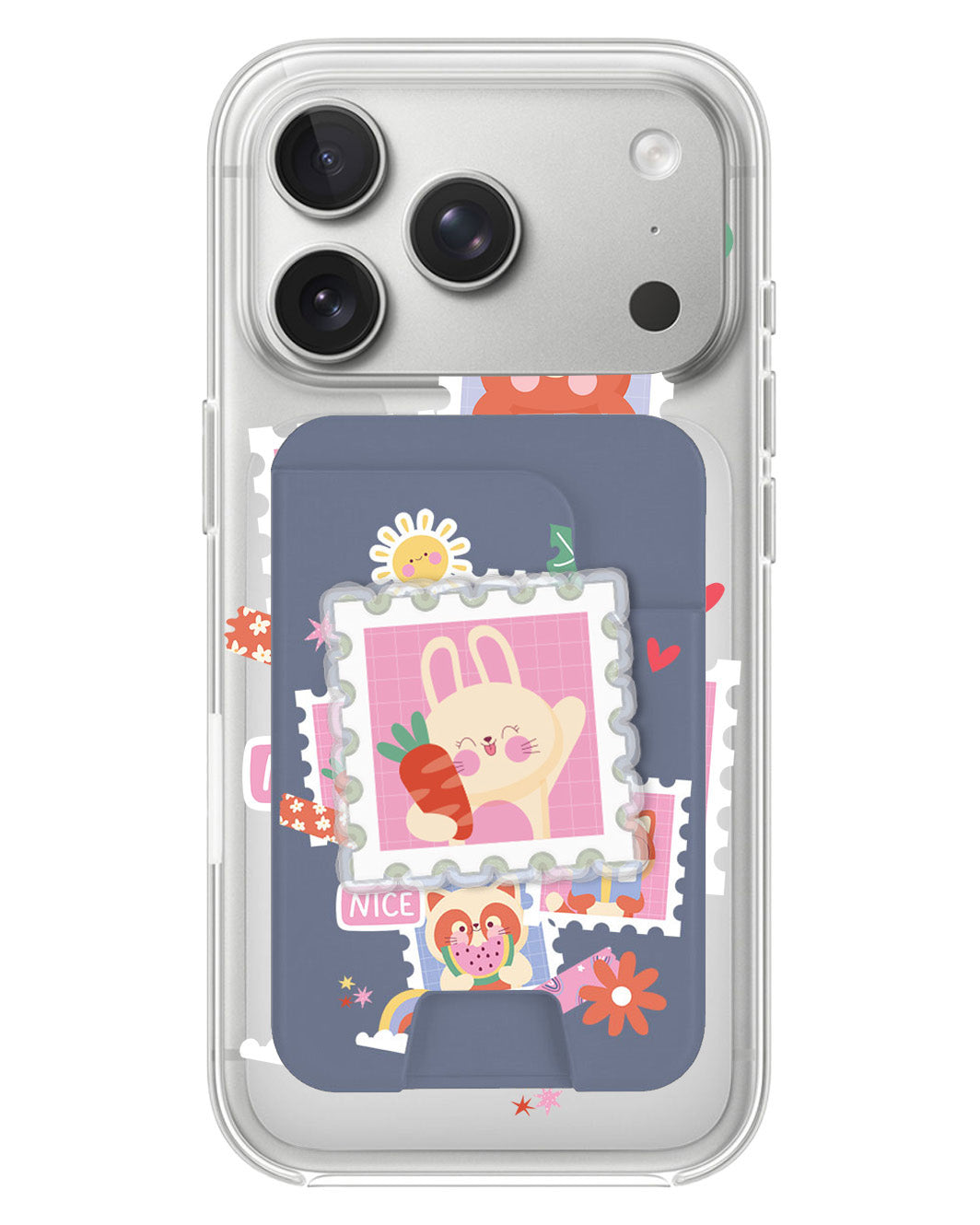 iPhone Magpop Wallet - Animal Squad