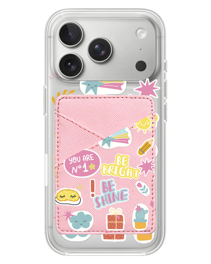 iPhone Phone Wallet Case - Self Love Sticker pack 3.0