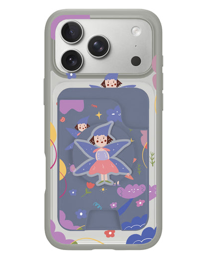 iPhone Magpop Wallet - Fairy Pattern