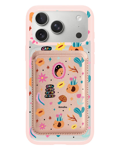 iPhone Magnetic Wallet Case - Grow And Bloom