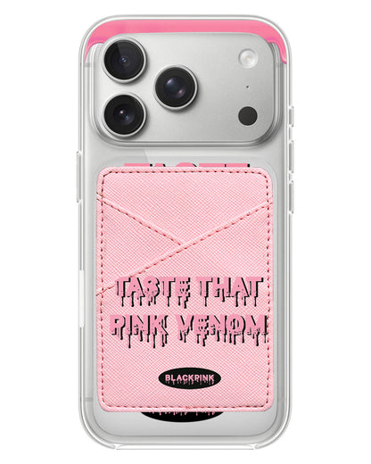 iPhone Phone Wallet Case - Pink Venom