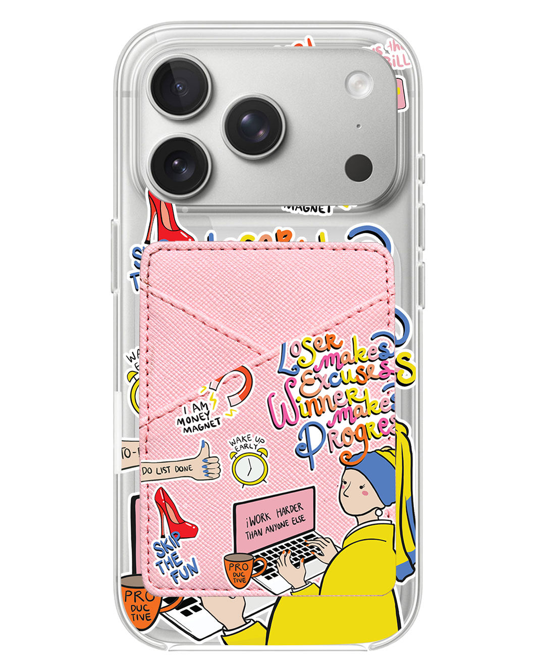 iPhone Phone Wallet Case - Ambitch