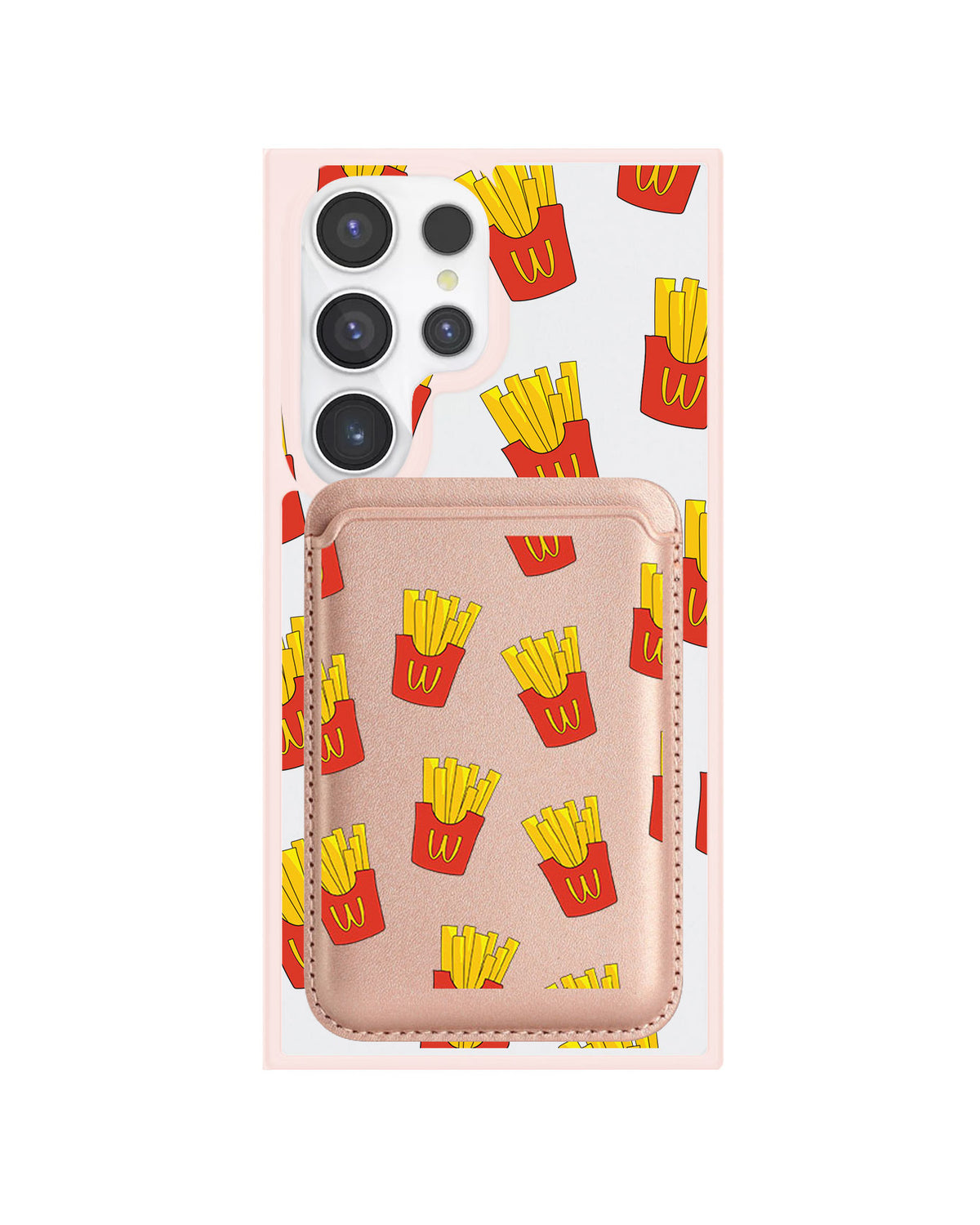 Android Magnetic Wallet Case - Fries 1.0