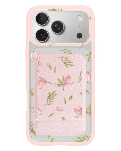 iPhone Magnetic Multifold Wallet - Azalea