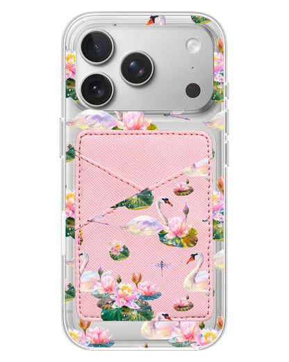 iPhone Phone Wallet Case - Swan