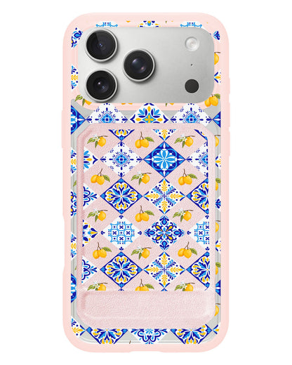 iPhone Magnetic Multifold Wallet - Majolica Tuscany