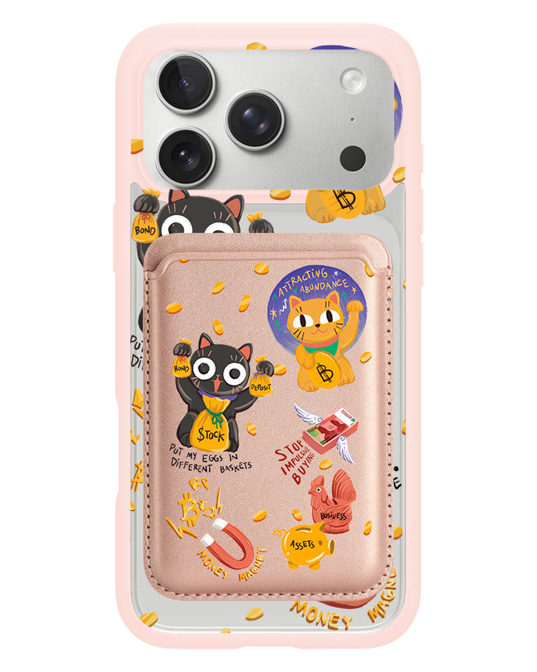 iPhone Magnetic Wallet Case - I Am... Money Magnet!!!