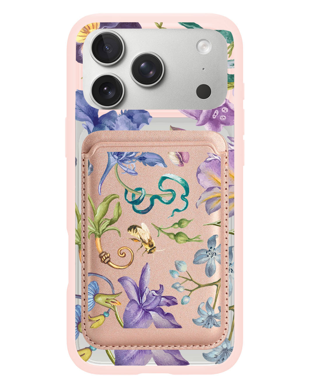 iPhone Magnetic Wallet Case - Violetta