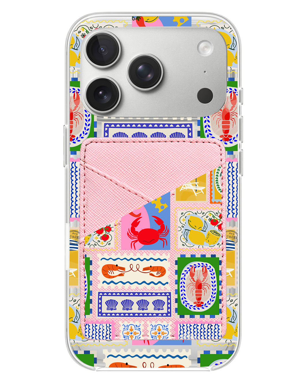 iPhone Phone Wallet Case - Seaside Opulence 1.0