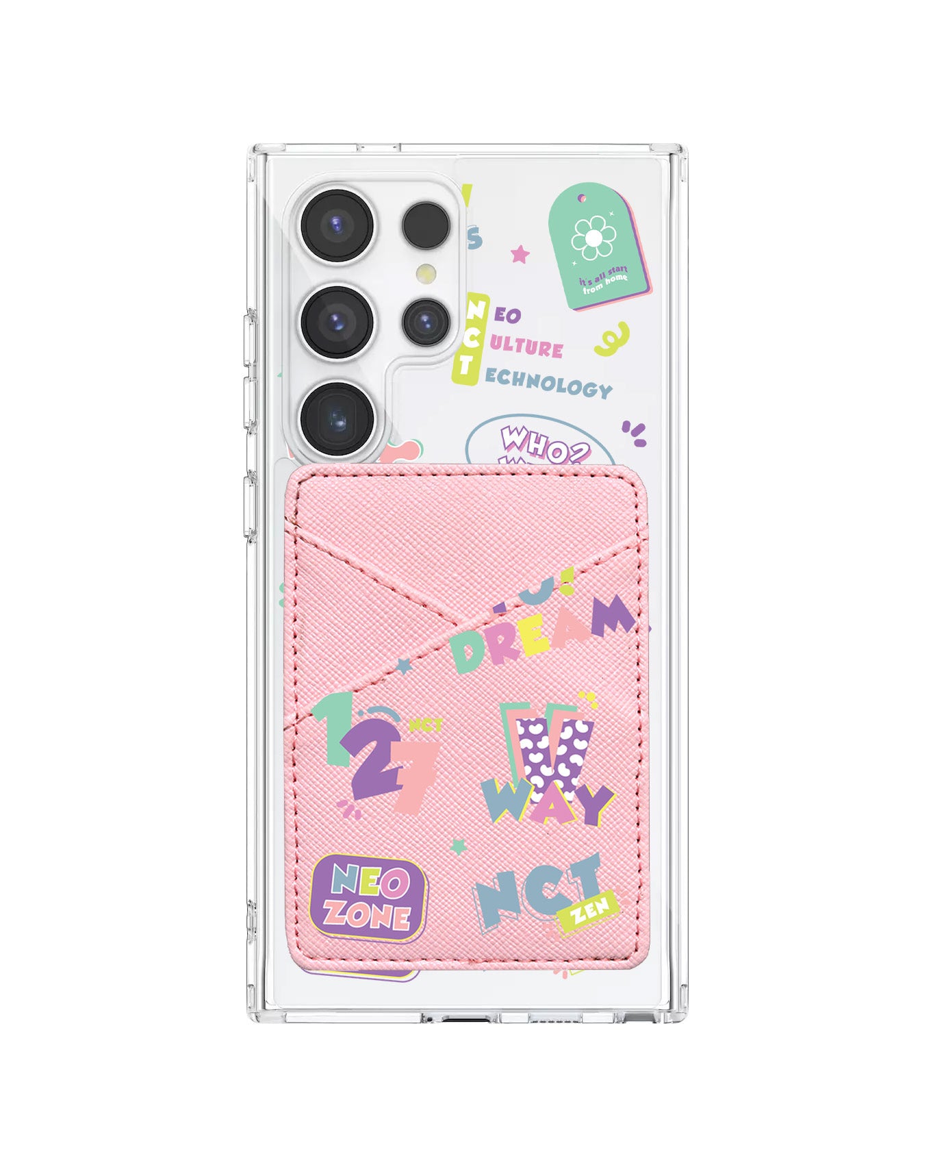 Android Phone Wallet Case - NCT Sticker Pack
