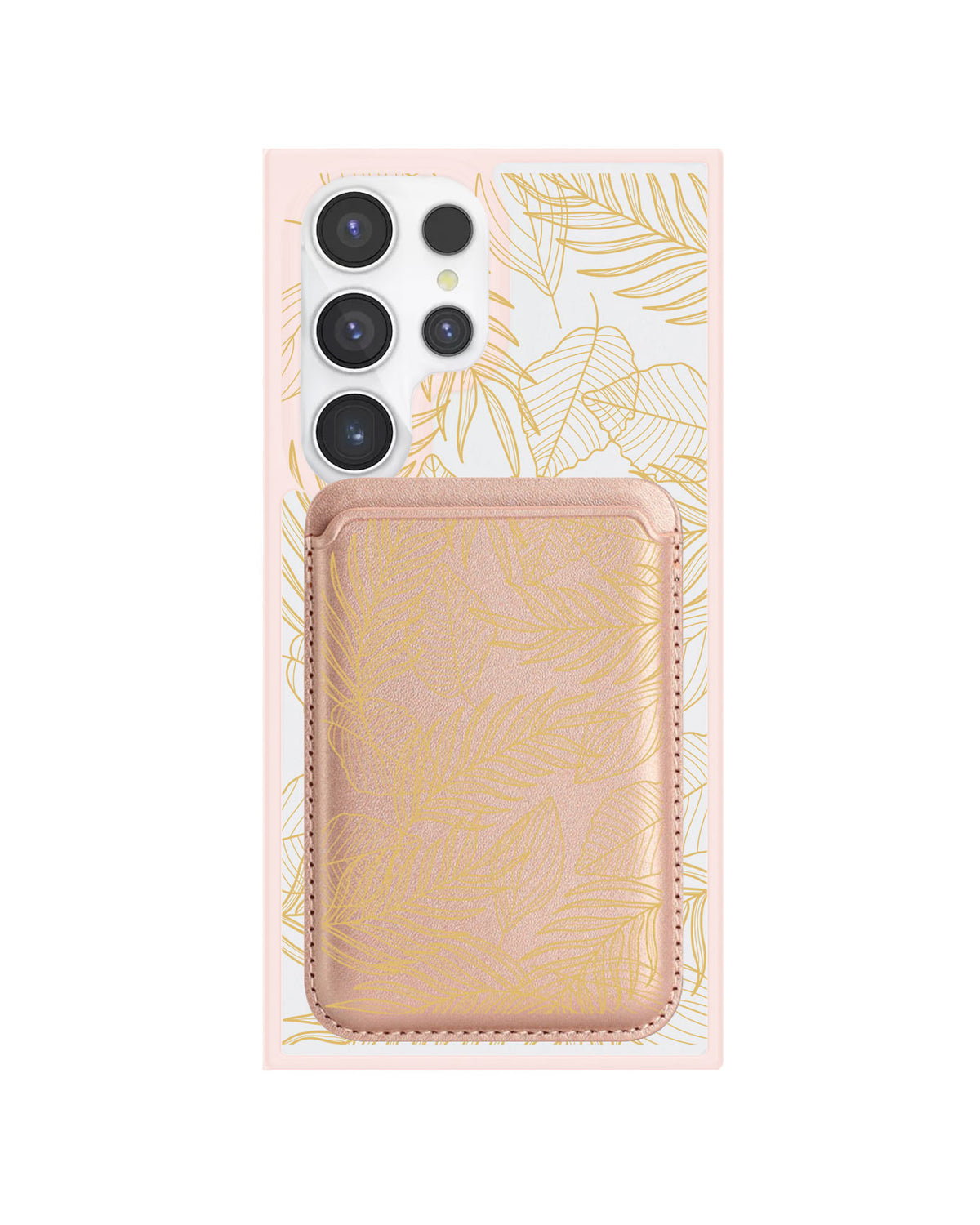 Android Magnetic Wallet Case - Sketchy Tropical 1.0