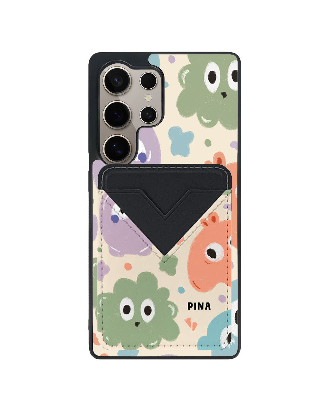 Android Avant Wallet Case - Cute Monster 2.0
