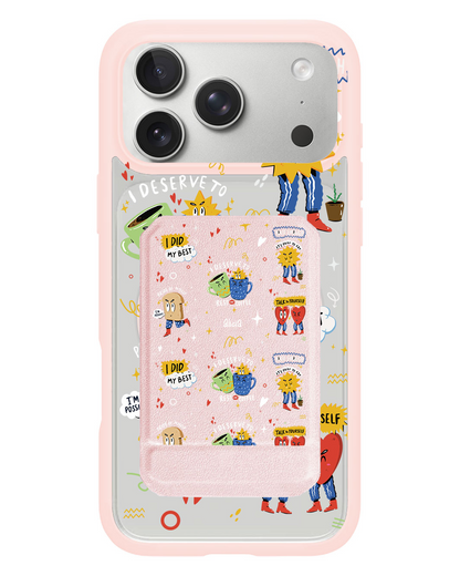 iPhone Magnetic Multifold Wallet - Selfless Love 3.0
