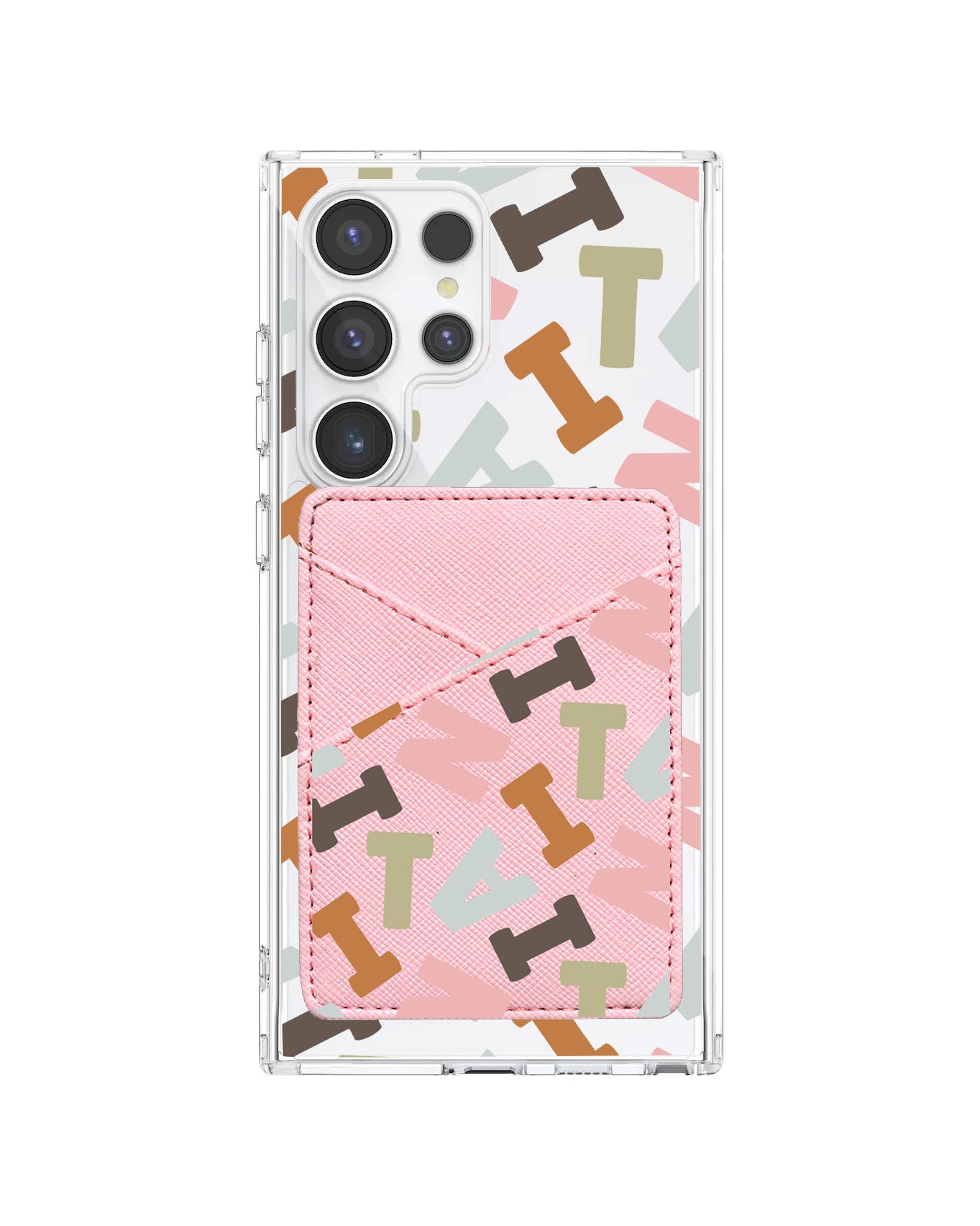 Android Phone Wallet Case - Scattered Monogram 4.0